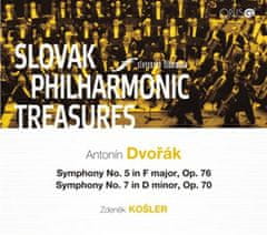 Dvořák Antonín: Poklady Slovenskej filharmónie: Dvořák - Symfónia č. 5 & 7 (2013)