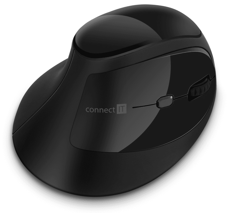 Connect IT FOR HEALTH ergonomická vertikální myš (CMO-2801-BK)