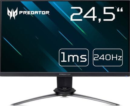 herní monitor Acer Predator XN253QXbmiprzx (UM.KX3EE.X01)  věrné barvy full hd acer vision care blue light reduction flicker reduction hdmi ochrana zraku vestavěné reproduktory