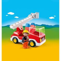 Playmobil Hasičské auto , 1.2.3, 2 ks