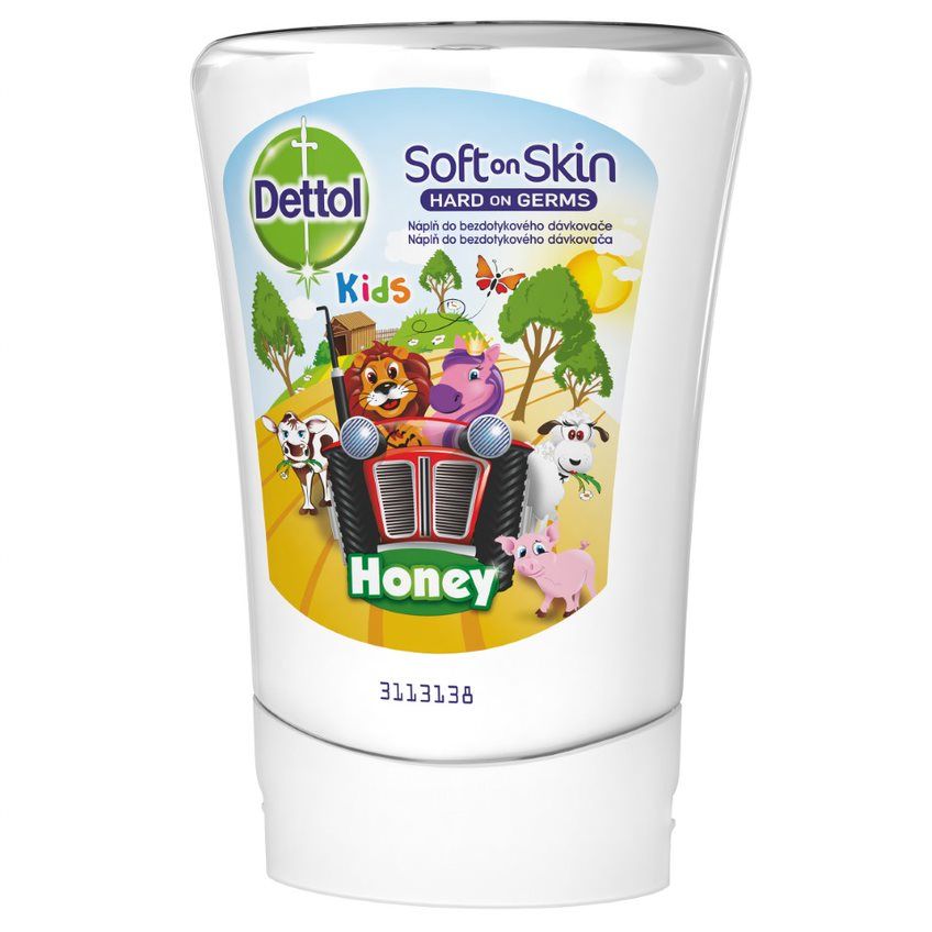 Dettol Kids ZOO Náplň do bezdotykového dávkovače Honey 250 ml