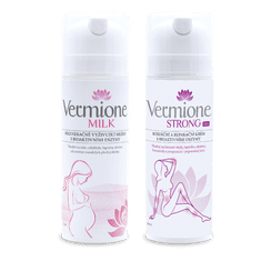 Vermione Těhotenský balíček XXL Strong 150 ml + Milk 150 ml