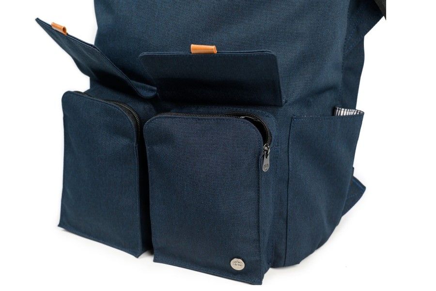 PKG Concord Laptop Backpack (PKG-CONC-NV01TN) odolná látka rolovací vrchní část abs přezky