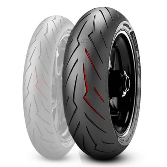 Pirelli PIRELLI 190/55 ZR17 M/C (75W) TL DIABLO ROSSO III zadní