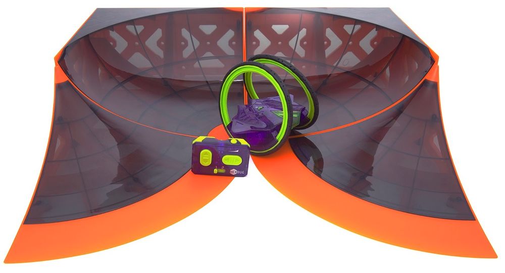 Hexbug Ring Racer - Kaskadérský set zelený