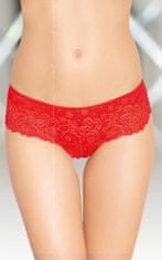 SoftLine Erotické kalhotky 2390 red + Ponožky Gatta Calzino Strech, červená, M/L