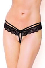 SoftLine Erotická tanga 2445, černá, S/M