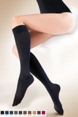 Gabriella Dámské podkolenky 501 Micro 60 nero + Ponožky Gatta Calzino Strech, černá, UNIVERZáLNí