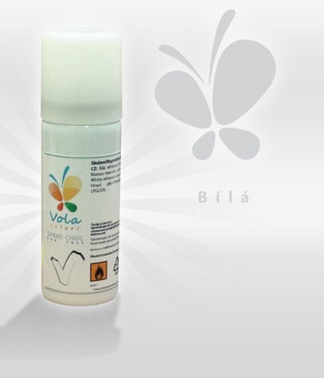 Vola colori Barva na čokoládu ve spreji 50ml - zlatá