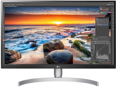 herní monitor LG 27UL850 (27UL850-W.AEU) hdr 10 free sync crosshair bez lagů