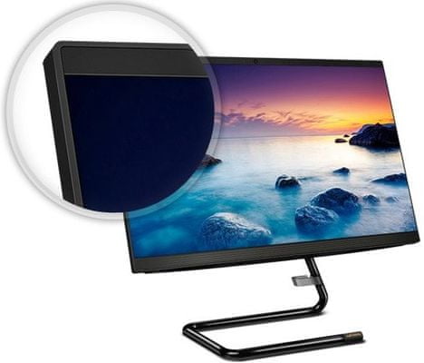 Lenovo Ideacentre A340-22IWL (F0EB00AQCK), full hd displej, kancelář, doma, filmy, hry, prohlížení fotek