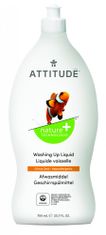 Attitude Prostředek na mytí nádobí s vůní citronové kůry 700 ml