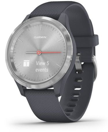 Garmin vivomove 3S Blue/Silver, Silicone