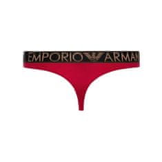 Emporio Armani Tanga 162468 9A225 13174 červená - Emporio Armani červená L