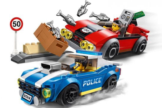 LEGO City Police 60242 Policejní honička na dálnici