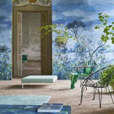 Designers Guild Tapeta GIARDINO SEGRETO SCENE 2 DELFT, kolekce SCENES AND MURALS