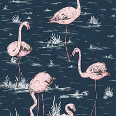 Cole & Son Tapeta FLAMINGOS 11041, kolekce ICONS