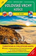 Volovské vrchy Košice 1:50 000 - 136 Turistická a cyklistická mapa