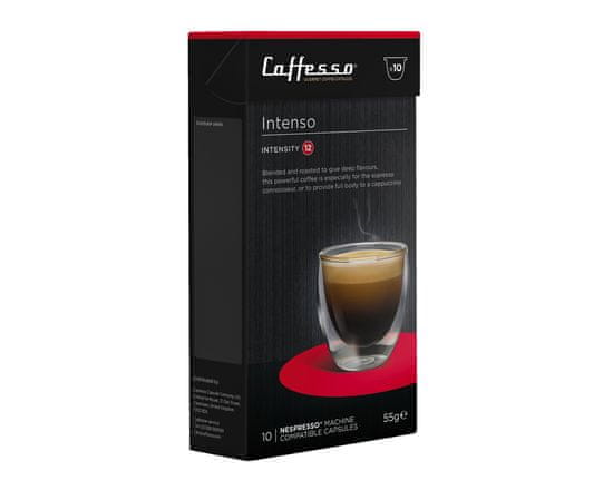 Caffesso Intenso 10 ks kávových kapslí kompatibilních do kávovarů Nespresso