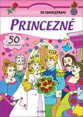 Princezné s 50 samolepkami - Zábavné zošity so samolepkami