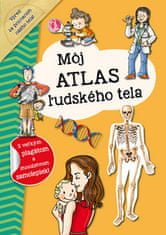 Môj atlas ľudského tela - S velkým plagátom a množstvom samolepiek!