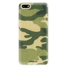 iSaprio Silikonové pouzdro - Green Camuflage 01 pro Huawei Y5 2018