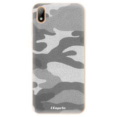 iSaprio Silikonové pouzdro - Gray Camuflage 02 pro Huawei Y5 2019