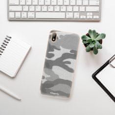 iSaprio Silikonové pouzdro - Gray Camuflage 02 pro Huawei Y5 2019