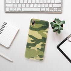 iSaprio Silikonové pouzdro - Green Camuflage 01 pro Huawei Y5 2019