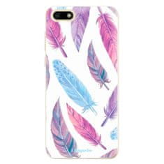 iSaprio Silikonové pouzdro - Feather Pattern 10 pro Huawei Y5 2018