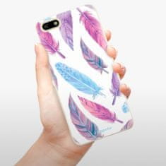 iSaprio Silikonové pouzdro - Feather Pattern 10 pro Huawei Y5 2018