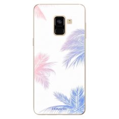 iSaprio Silikonové pouzdro - Digital Palms 10 pro Samsung Galaxy A8 2018