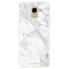 iSaprio Silikonové pouzdro - SilverMarble 14 pro Samsung Galaxy J6