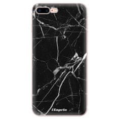 iSaprio Silikonové pouzdro - Black Marble 18 pro Apple iPhone 7 Plus / 8 Plus