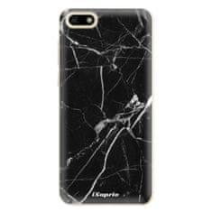 iSaprio Silikonové pouzdro - Black Marble 18 pro Huawei Y5 2018