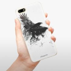 iSaprio Silikonové pouzdro - Dark Bird 01 pro Huawei Y5 2018