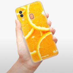 iSaprio Silikonové pouzdro - Orange 10 pro Samsung Galaxy A40