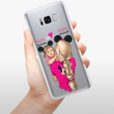 iSaprio Silikonové pouzdro - Mama Mouse Blond and Girl pro Samsung Galaxy S8