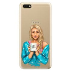 iSaprio Silikonové pouzdro - Coffe Now - Blond pro Honor 7S