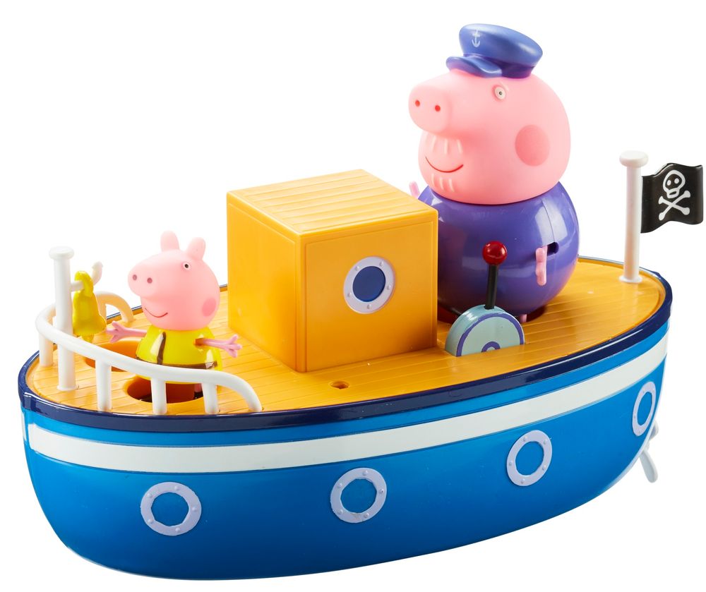 TM Toys Peppa Pig - Loď + 2 figurky