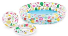 Intex 59460 Fruity set (bazén+míč+kruh)