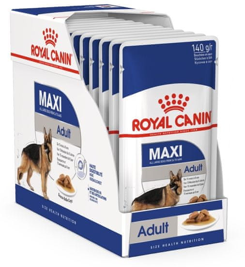 Royal Canin kapsička Maxi Adult 10 x 140 g