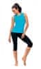 Gwinner Fitness capri Gabi black nair, černá, S