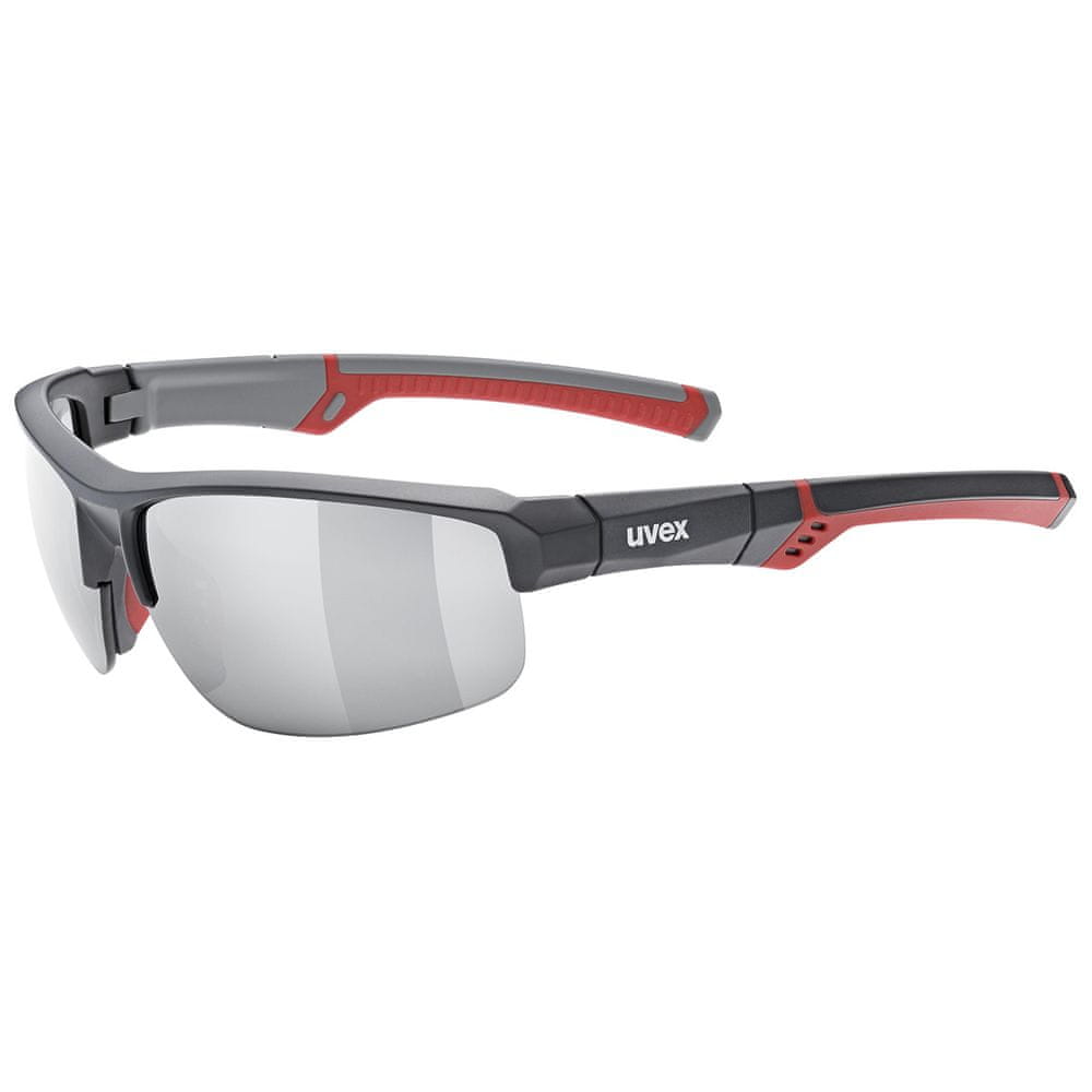 Uvex Sportstyle 226, Grey Red/Mirror Silver (5316)