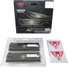 Patriot VIPER Steel 64GB (2x32GB) DDR4 3200 CL16