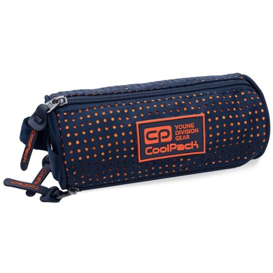 CoolPack Školní pouzdro Omni Dots oranžovo/modrý