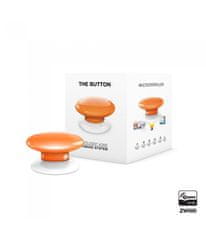 FIBARO Ovladač scén - FIBARO The Button (FGPB-101-8 ZW5) - Oranžová