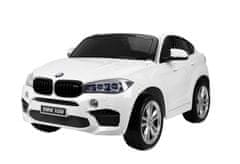 Beneo Elektrické autíčko BMW X6 M, 2 místní, 2 x 120W motor, 12V, elektrická brzda, 2,4 GHz dálkové