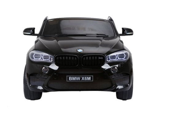 Beneo Elektrické autíčko BMW X6 M, 2 místní, 2 x 120W motor, 12V, elektrická brzda, 2,4 GHz dálkové ovl