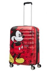 American Tourister AT Dětský kufr Wavebreaker Disney Spinner 67/26 Mickey Comics Red